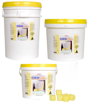Chemitab Lemon Scented Toilet Blocks