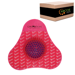 Chemsolve Urinal Screen Tri Enzyme Strawberry 10/Ctn