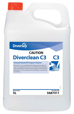 Diverclean C3 Multipurpose Surface Cleaner 5L