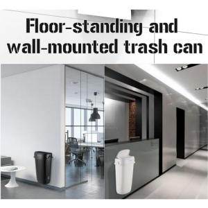 Dolphy Plaza Waster Bin Floor Standing and Wall Mounted Trash Cans