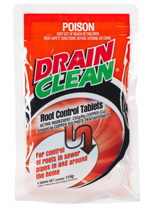 Drain Clean Root Control Tablet 114g