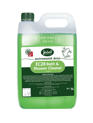 Jasol EC28 Bath and Shower Cleaner 5L Environmental Choice