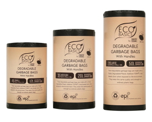 White Magic Eco Basics Degradable Garbage Bags