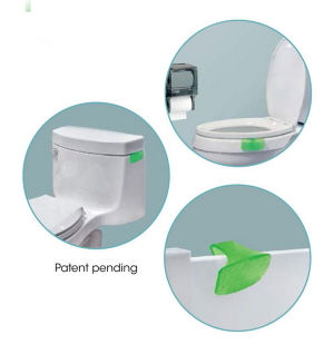 Eco Fresh Toilet Bowl Clip Air Freshener In Use