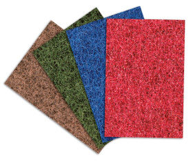 Glomesh Floor Prep Pads Rectangle - Wine