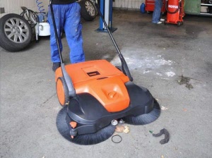 Haaga 497 Industrial Sweeper Made in Germany