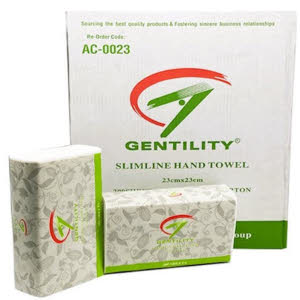 A&C Hand Towel Slimline 2400/CTN AC-00023
