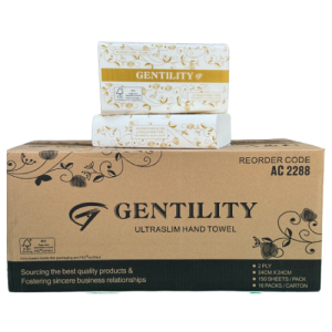 A&C Hand Towel Ultraslim 2 Ply 2400/CTN AC-2288
