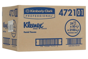 Kleenex Facial Tissue Cube Carton of 24