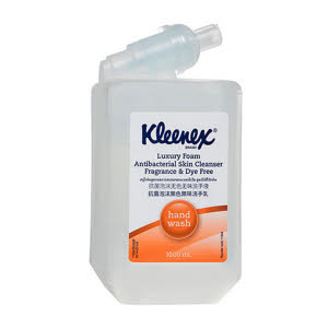 Kleenex Luxury Foam Antibacterial Skin Cleanser Fragrance and Dye Free