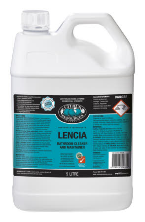 Citrus Lencia Spray Bath and Shower Cleaner Maintainer