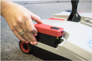 Medusa Battery Operated Sweeper Removable Battery