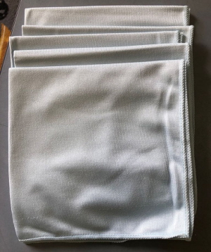 Microfiber Glass Cloths 40 x 40cm Pack of 5