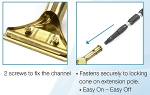 Moerman Brass Handle Features