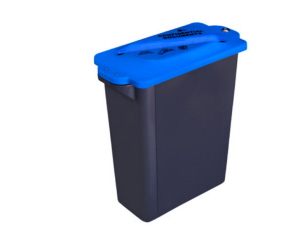 Choose Stream - Lid: Confidential Paper Lockable - Blue with Paper Slot -CONB