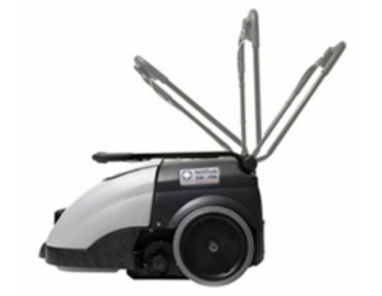 Nilfisk SW750 Battery Operated Walk Behind Sweeper Adjustable Handle