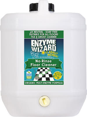 Option: 10L Enzyme Wizard No Rinse Floor Cleaner