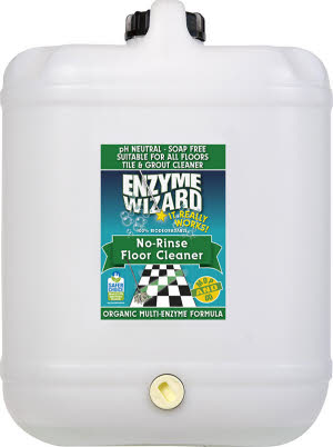 Option: 20L Enzyme Wizard No Rinse Floor Cleaner