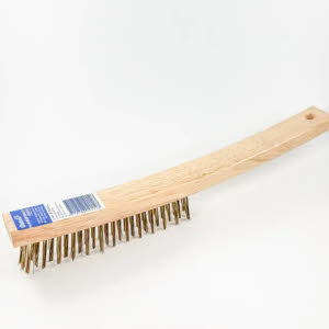 Oates Brazing Brush Brass 4 Row