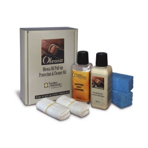 Oleosa Leather Care Maxi Kit - Revitalizer and Cleaner Kit