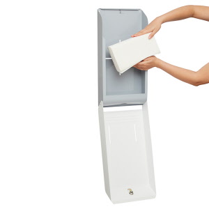 Kimberly-Clark® Metal Optimum Interleaved Hand Towel Dispenser