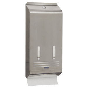 Kimberly-Clark® Dispenser - Stainless Steel Lockable Hand Towel Dispenser