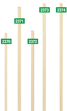 Plain Smooth Ramin Broom Handles