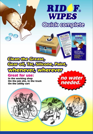 Rid of Wipes Applications