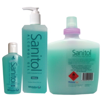 Sanitol Antibacterial Hand Sanitiser Alcohol Gel
