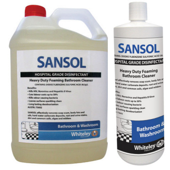 Sansol Heavy Duty Foaming Bathroom Cleaner