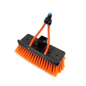 Shifter 220 Glass Cleaning Brush with Built-in Rinse Bar (8″)