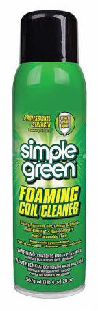 Option: 567g Simple Green Foaming Coil Cleaner