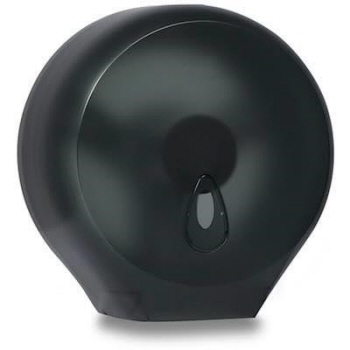 Single Jumbo Toilet Paper Dispenser Black