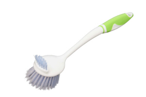 Soft Grip Cleanline Round Dish Brush With Antibacterial Action