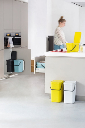 Waste Bin Sort and Go in Use