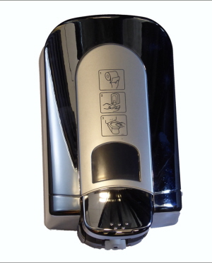 Toilet Seat Sanitiser Dispenser Chrome