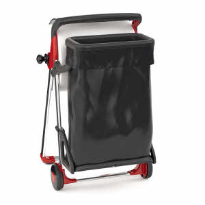 Tork Floor Stand Dispenser with Bin Liner Holder in Use
