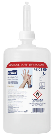 Tork Alcohol Gel Hand Sanitiser 1000ml