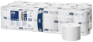 Tork Soft Coreless Mid-Size Toilet Premium Roll - 2 Ply