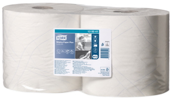 Tork Wiping Paper Plus Combi Roll W1/W2 750 wipers 2 rolls 1500 wipers