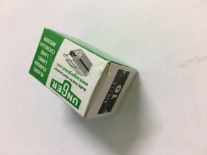 Unger Razor blades 4.5cm 1.5” in Handy dispenser Pack of 10