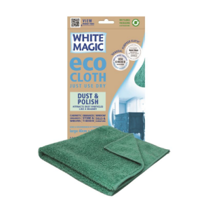 White Magic Microfibre Dust and Polish Eco Cloth