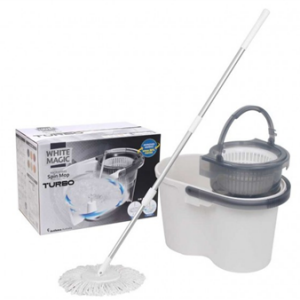 White Magic Turbo Spin Mop