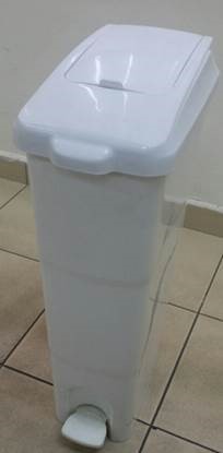 Option: White Sanitary Bin - PU130387