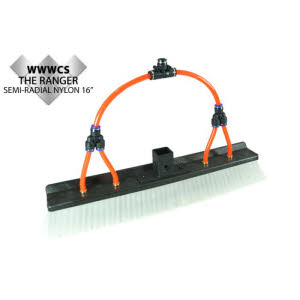 The Ranger 16" DuPont Nylon Semi-Radial Brush w/ 4x Pencil Jets