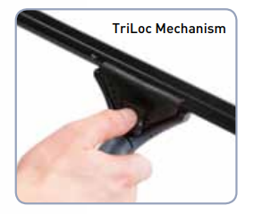 Unger ErgoTec Ninja Squeegee Channel Triloc Mechanism